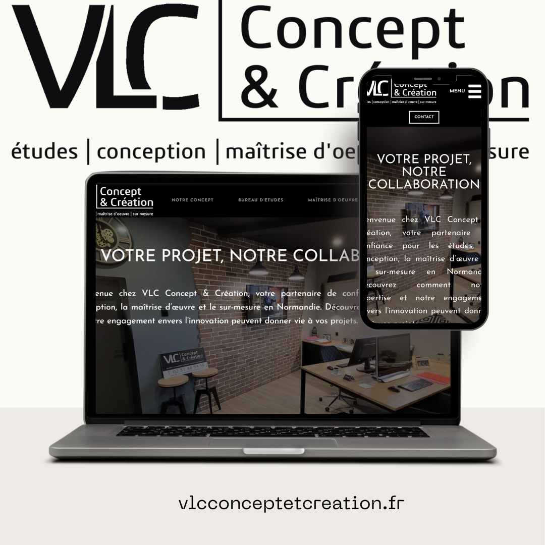 site web VLC Concept&Création