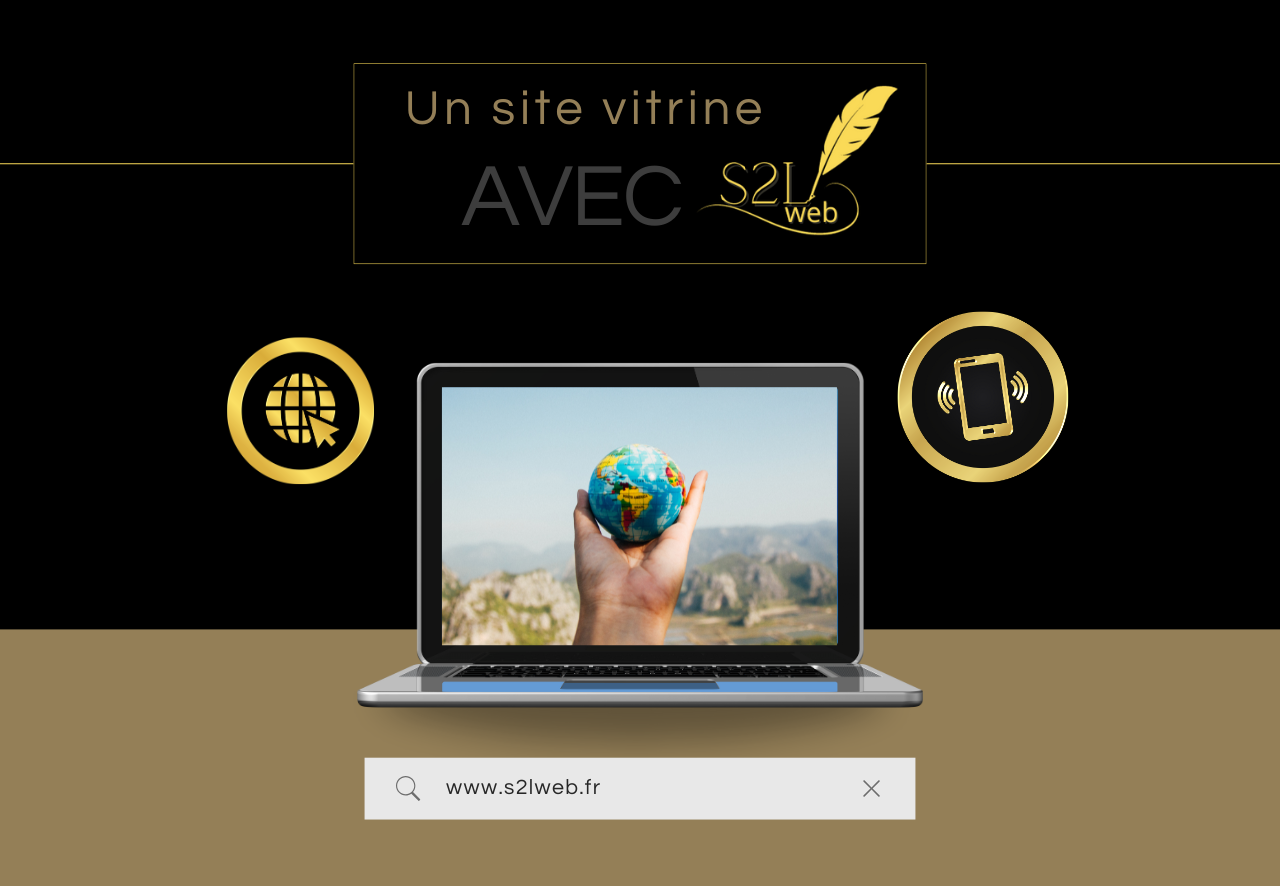 Un site vitrine avec S2Lweb
