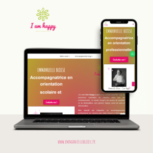 Conception site web vitrine www.emmanuellebloise.fr